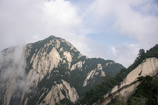 中国陕西华山北峰风光