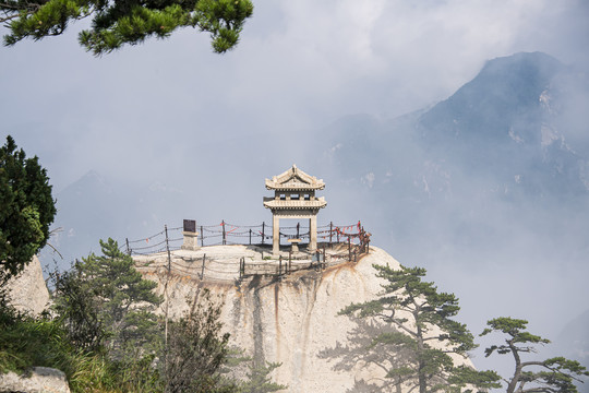 中国陕西华山东峰风光