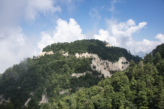 中国陕西华山西峰风光