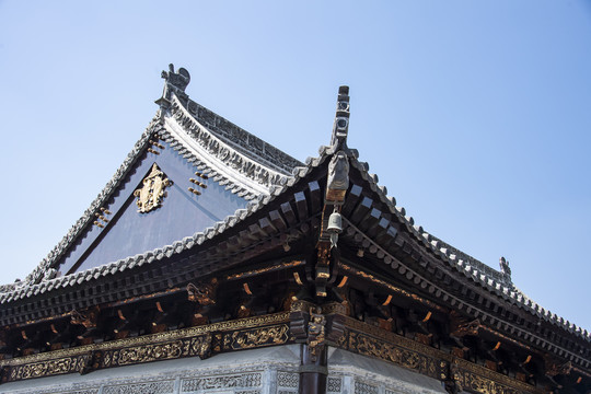 中国陕西西安大慈恩寺传统建筑