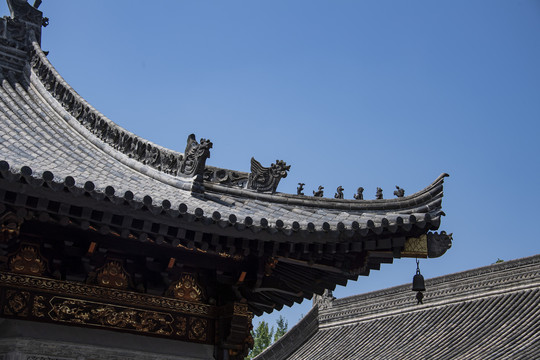 中国陕西西安大慈恩寺传统建筑