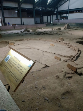 陜西西安半坡遺址大廳