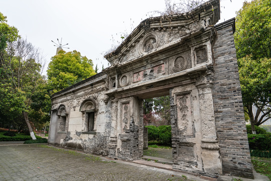 浙江温州南塘印象古建筑遗址