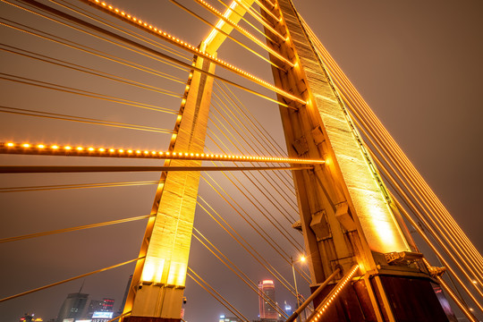 宁波老外滩桥侧面
