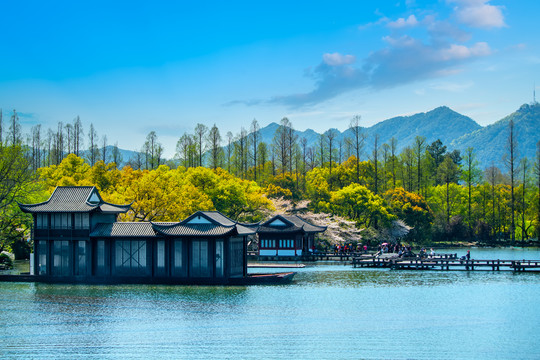 杭州西湖山水园林景观