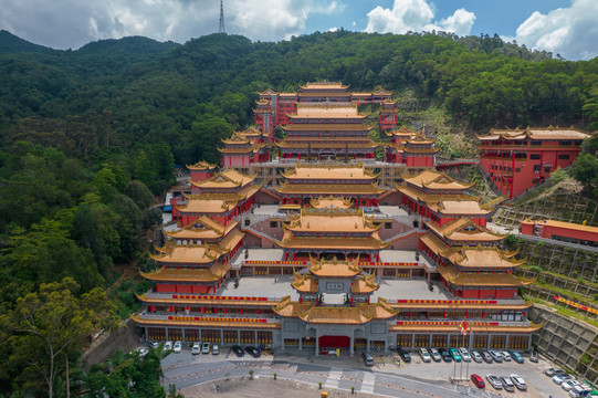 东莞大岭山森林公园观音寺