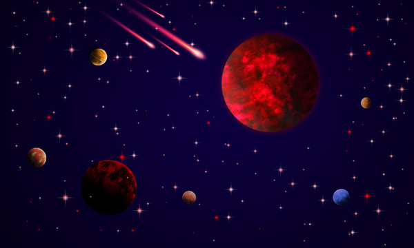 星空宇宙星球