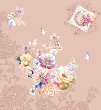 手繪數(shù)碼印花