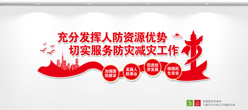 人防局文化墻