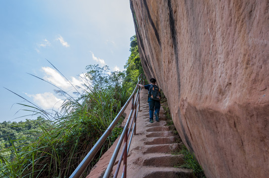 丹霞山风光