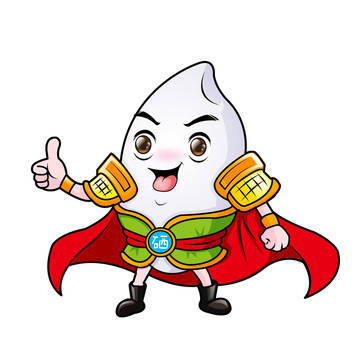 大米將軍卡通設(shè)計