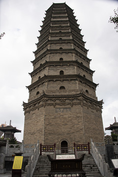 中国陕西省宝鸡市法门寺真身宝塔