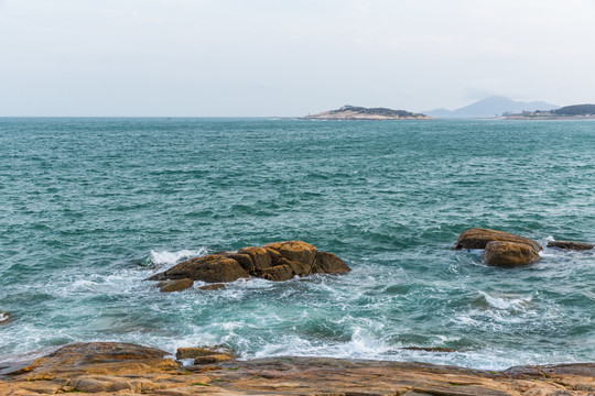 海边礁石