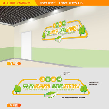 創(chuàng)客空間文化墻