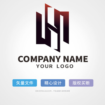 hs字母logo