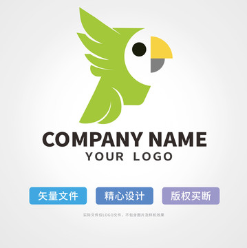 鸚鵡logo