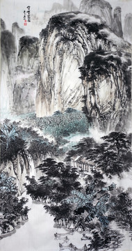 山水画