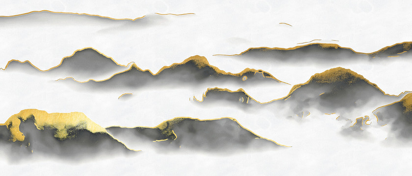 新中式水墨山水