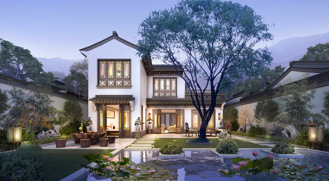 蘇派建筑庭院