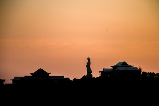 阳江东平镇飞龙寺风景