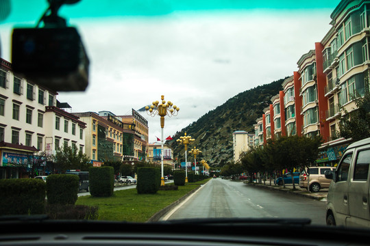 川藏线公路风景