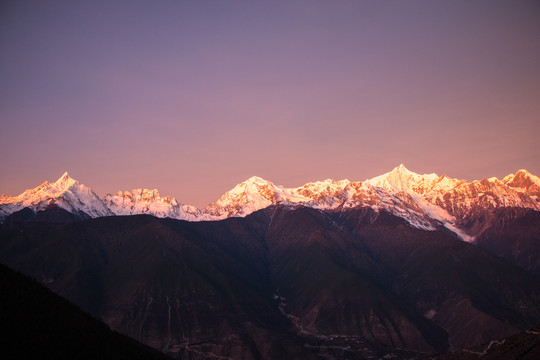 德钦飞来寺梅里雪山