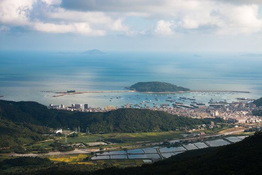 阳江东平镇风车山