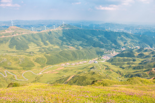 贵州毕节阿西里西韭菜坪旅游景区