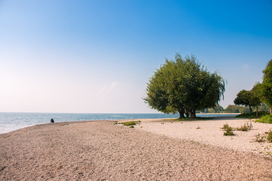 云南昆明抚仙湖美景