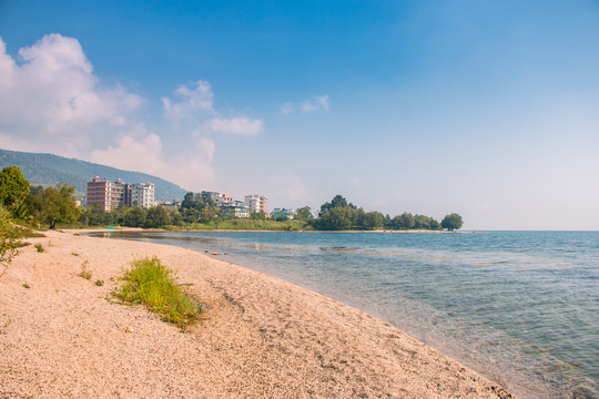 云南昆明抚仙湖美景