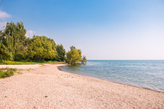 云南昆明抚仙湖美景