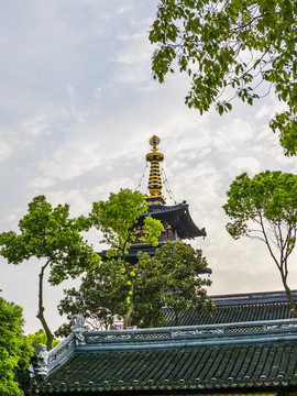 苏州寒山寺普明宝塔