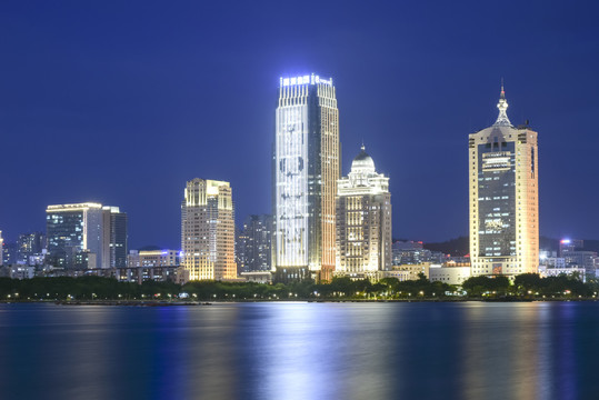 厦门筼筜湖夜景