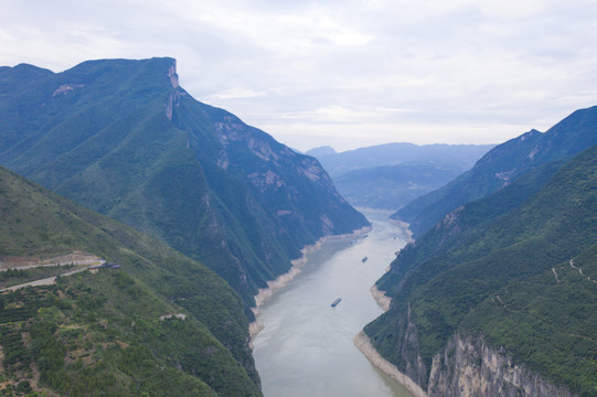 三峡之巅白帝城夔门瞿塘峡