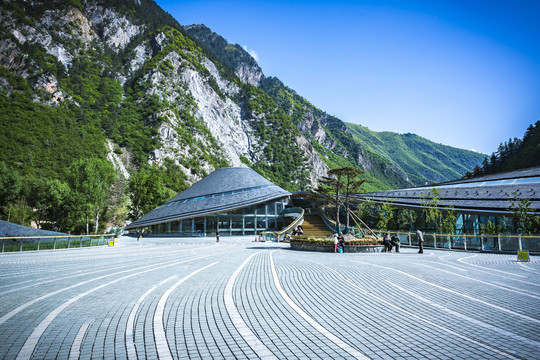 九寨沟景区大门