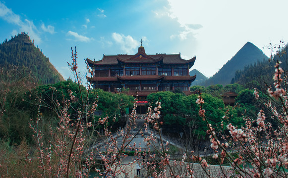 贵州醇景区通灵阁