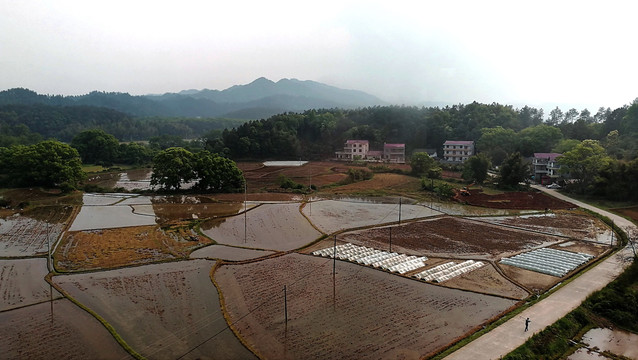 江西铁路沿线风光