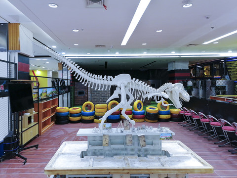 儿童乐园恐龙模型