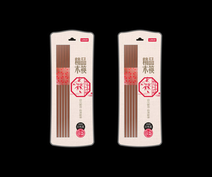 筷子包装天然竹筷檀木筷中华筷