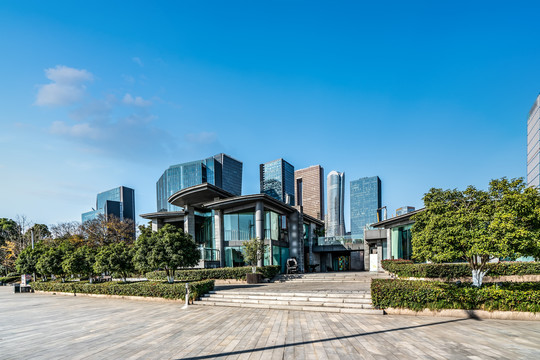 杭州城市广场街景