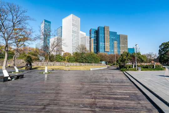 杭州城市建筑街景