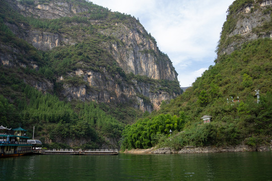 重庆巫山小三峡风光