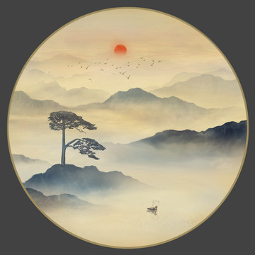 古典山水畫