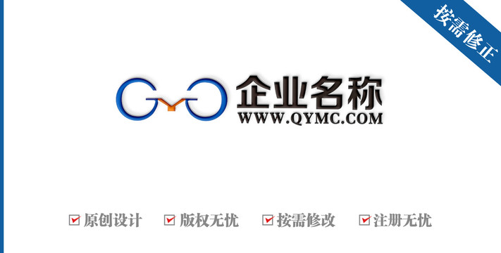 字母GYM眼镜logo