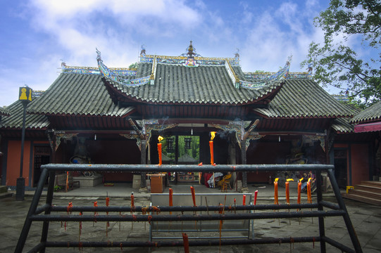 宝顶山圣寿寺山门