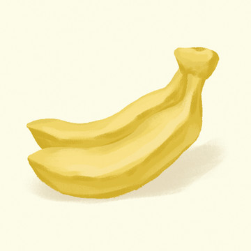 香蕉插畫