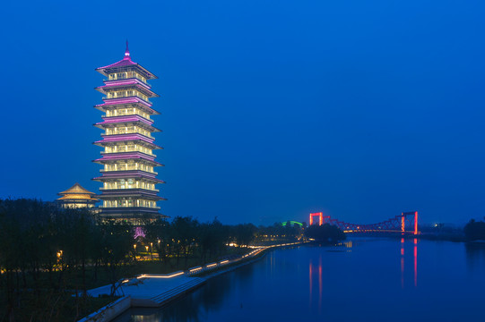 中国大运河博物馆夜景