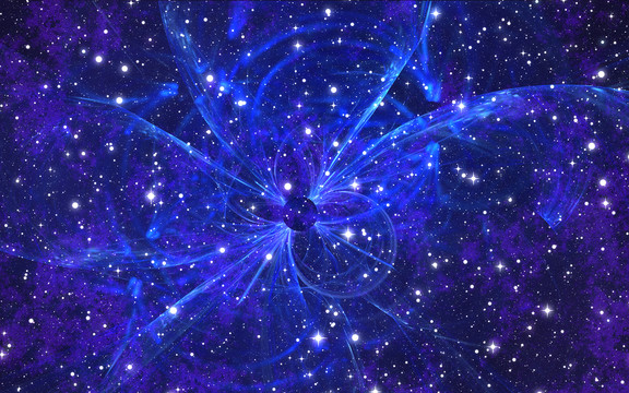 藍色星空
