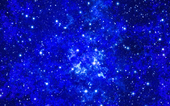 藍(lán)色星空