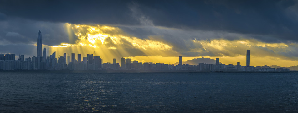 深圳湾日出